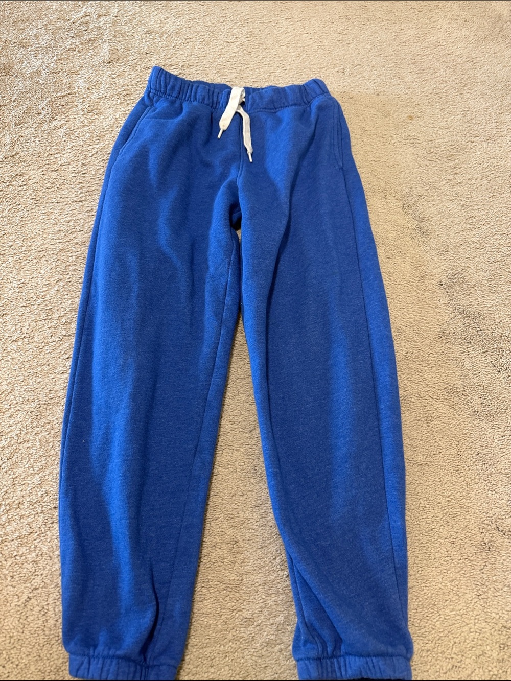 Old Navy Royal Blue Fleece Jogger Sweatpants - Drawstring